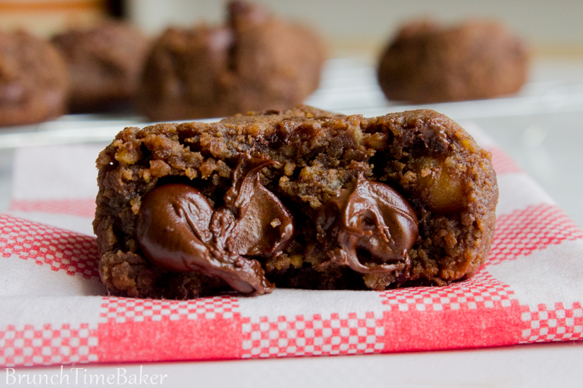 Double Chocolate Chip Cookies {Grain free, Sugar free, butter free}