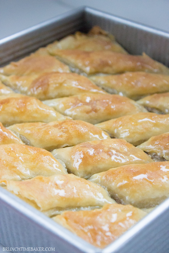 Home-Style Chocolate Baklava {Exclusive King Arthur Flour Pastry Set Giveaway $65 value}