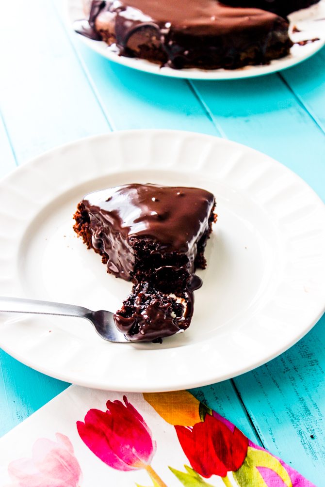 Ultimate Triple Chocolate Cake with Chocolate Ganache