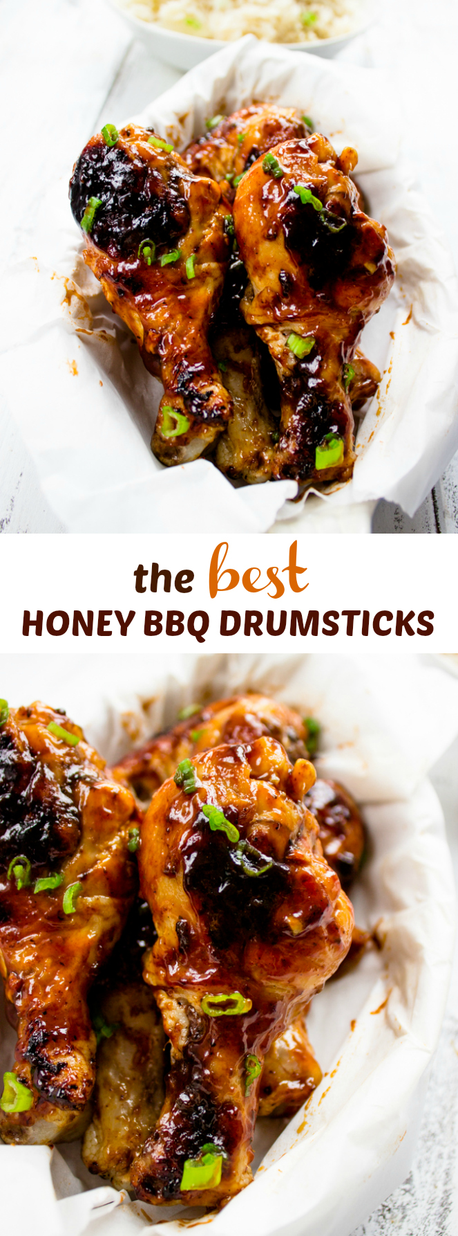 Grilled Honey BBQ Drumsticks 