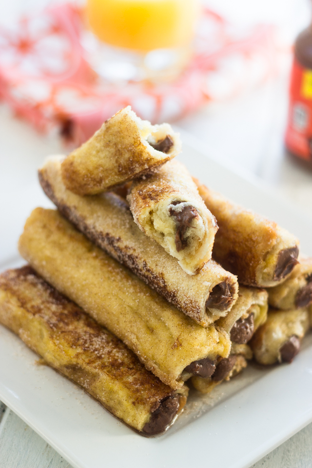 Reese's French Toast Roll-Ups