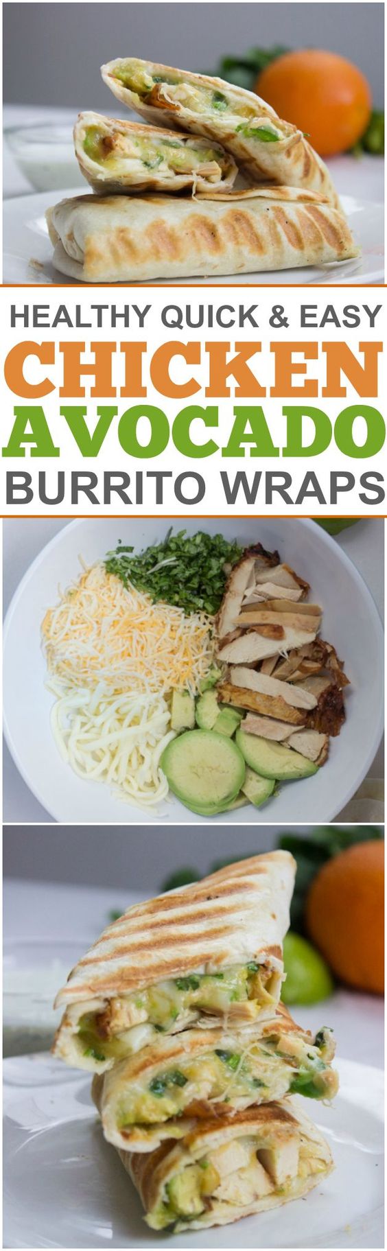 Quick and Easy Crispy Chicken and Avocado Burrito Wraps (Under 10 Minutes!)