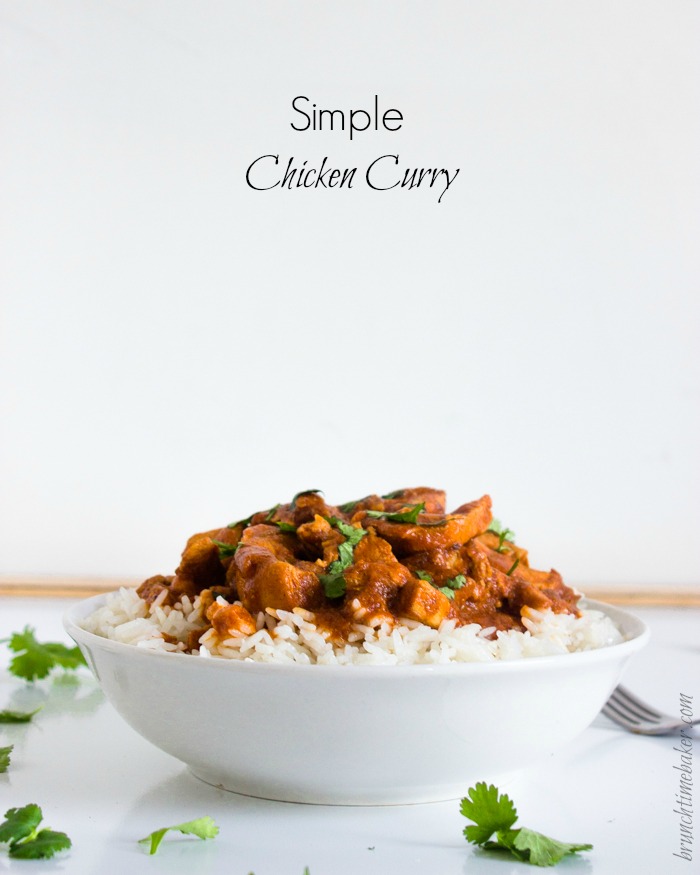  simple chicken curry