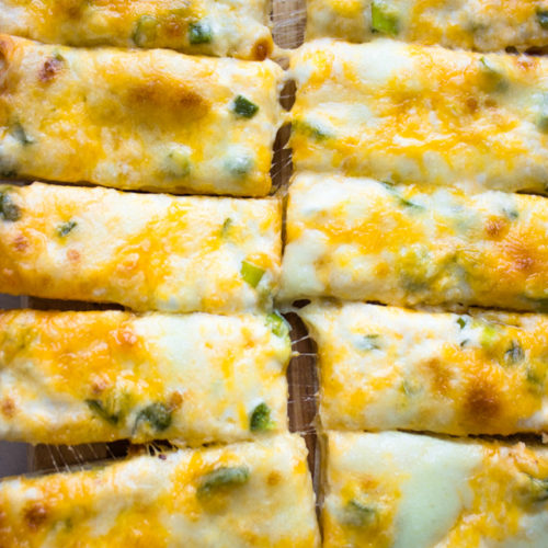 Jalapeno Popper Cheesy Breadsticks Gimme Delicious