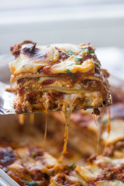 The Best Ever Lasagna | Gimme Delicious