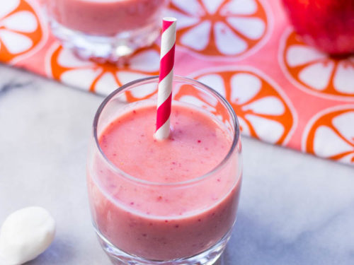 Apple Strawberry Smoothie | Gimme Delicious