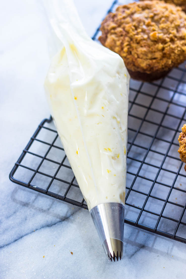 Lemon Zested Cream Cheese Frosting
