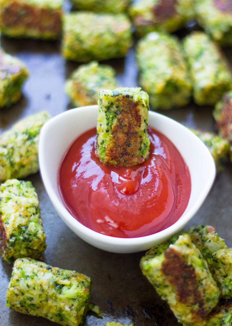Healthy Baked Broccoli Tots Gimme Delicious