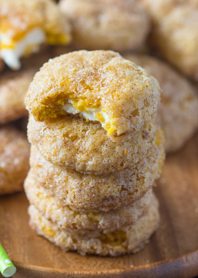 Pumpkin Cheesecake Cookies Gimme Delicious   Cheesecake Snickerdoodles 1 Of 4 640x896 