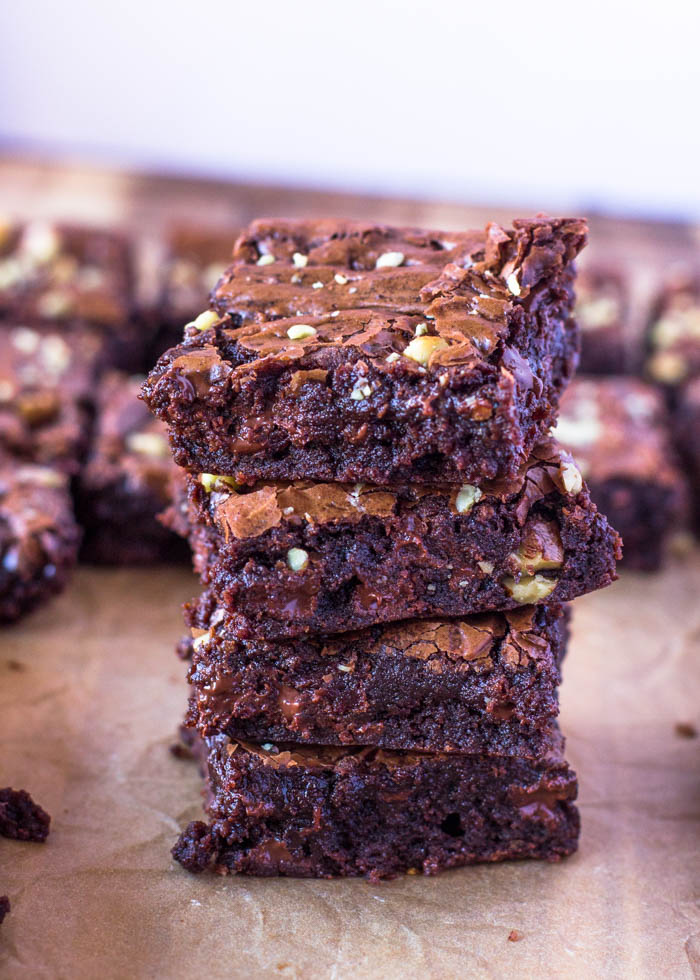 The Best Ever Brownies (Fudgy, moist & Chewy)