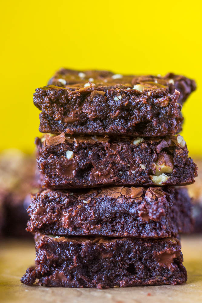 The Best Ever Brownies (Fudgy, moist & Chewy)