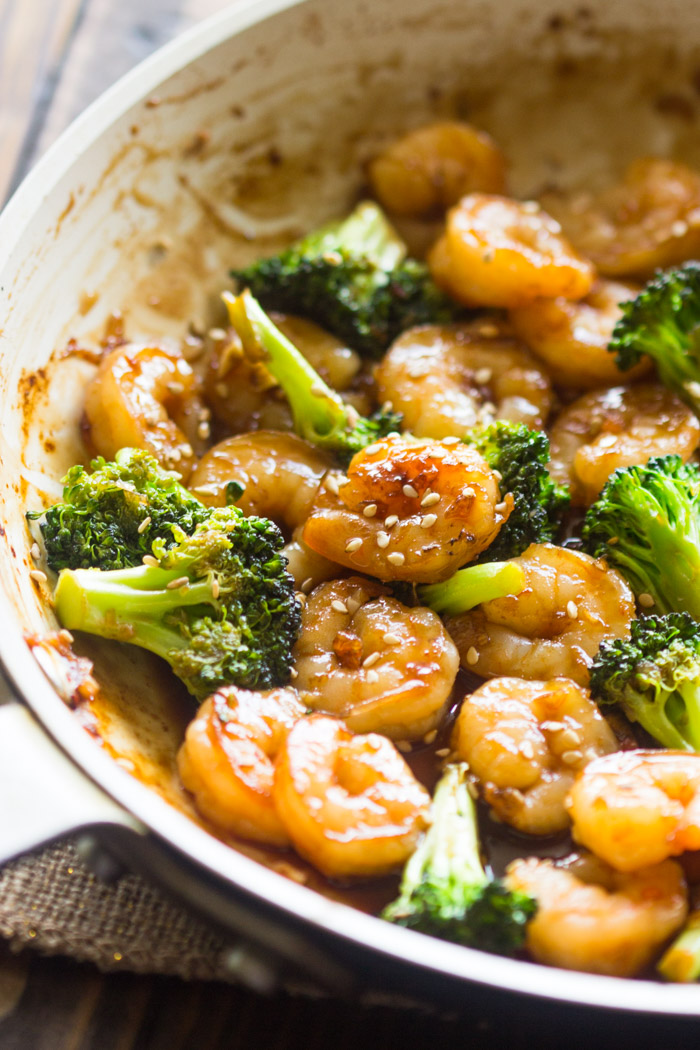 Honey Garlic Shrimp and Broccoli | Super Easy And Flavorful Stir Fry Recipes | Homemade Recipes