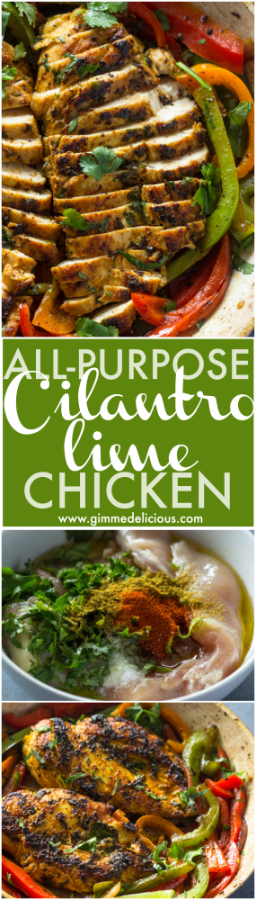 All Purpose Cilantro Lime Chicken