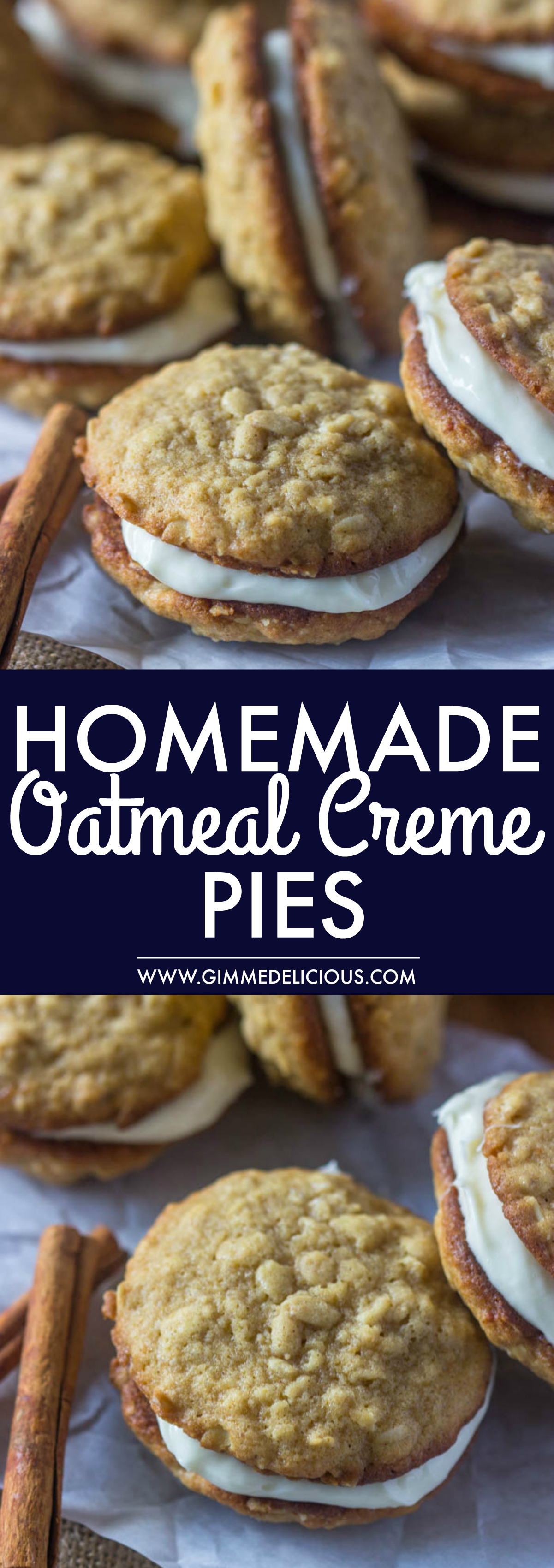 Homemade Oatmeal Creme Pies