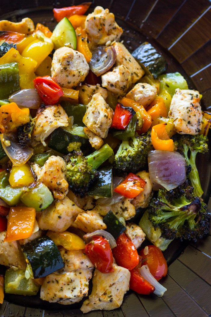 15 Minute Healthy Roasted Chicken And Veggies Video Gimme Delicious,What Is Nutmeg In Hindi