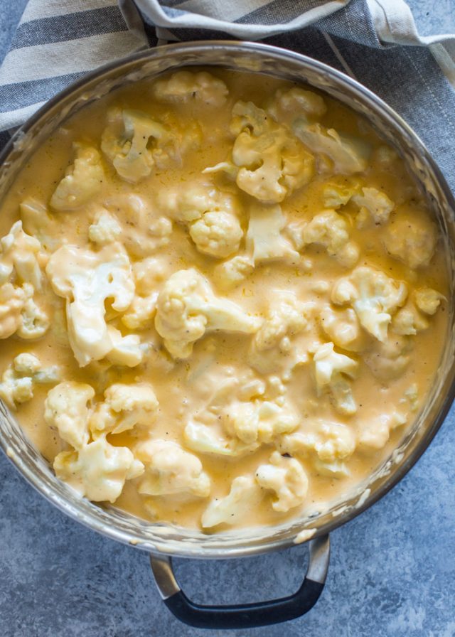 Low-Carb Cauliflower ‘Mac’ And Cheese | Gimme Delicious