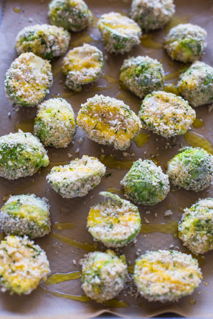 Crispy Oven Roasted Brussel Sprouts