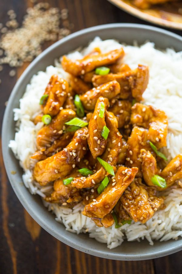 Baked Orange Chicken | Gimme Delicious