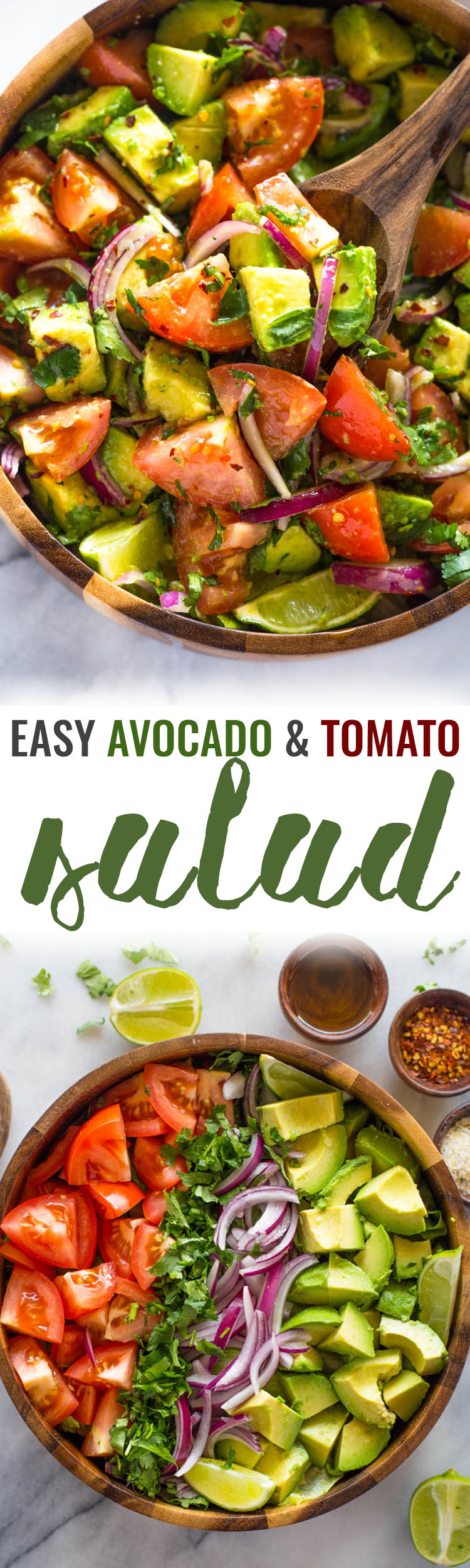 Easy Tomato Avocado Salad