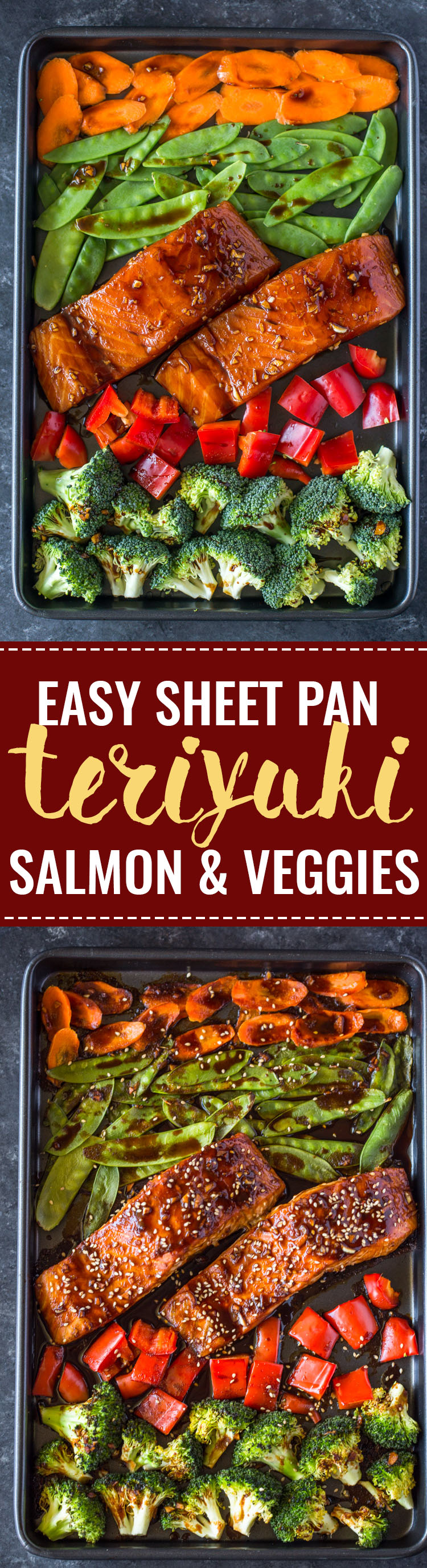 Sheet Pan Teriyaki Salmon & Veggies