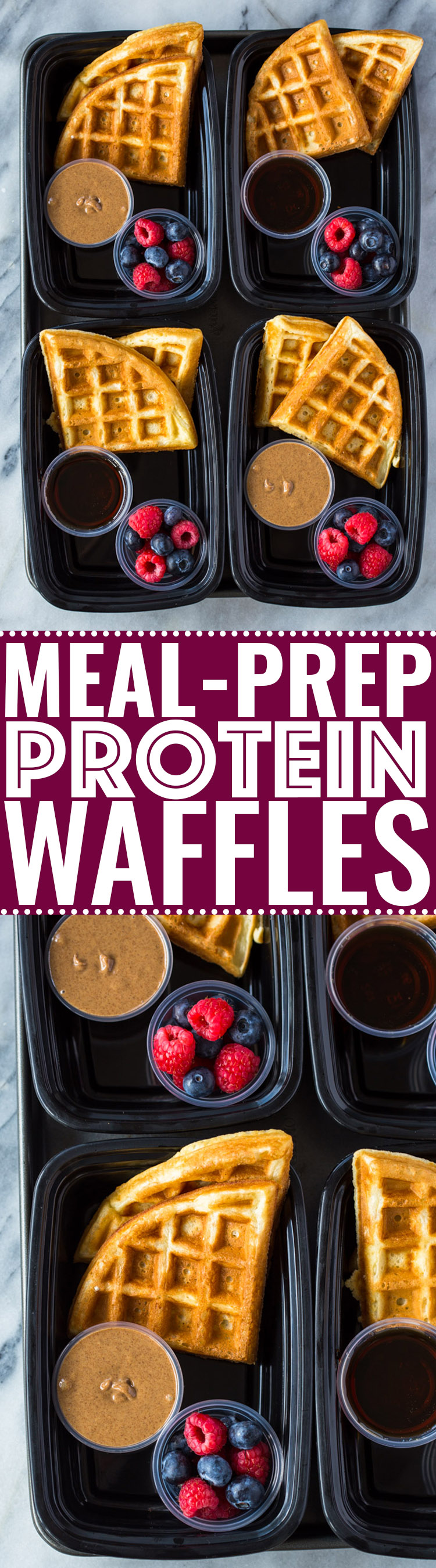 Meal-Prep Protein Waffles