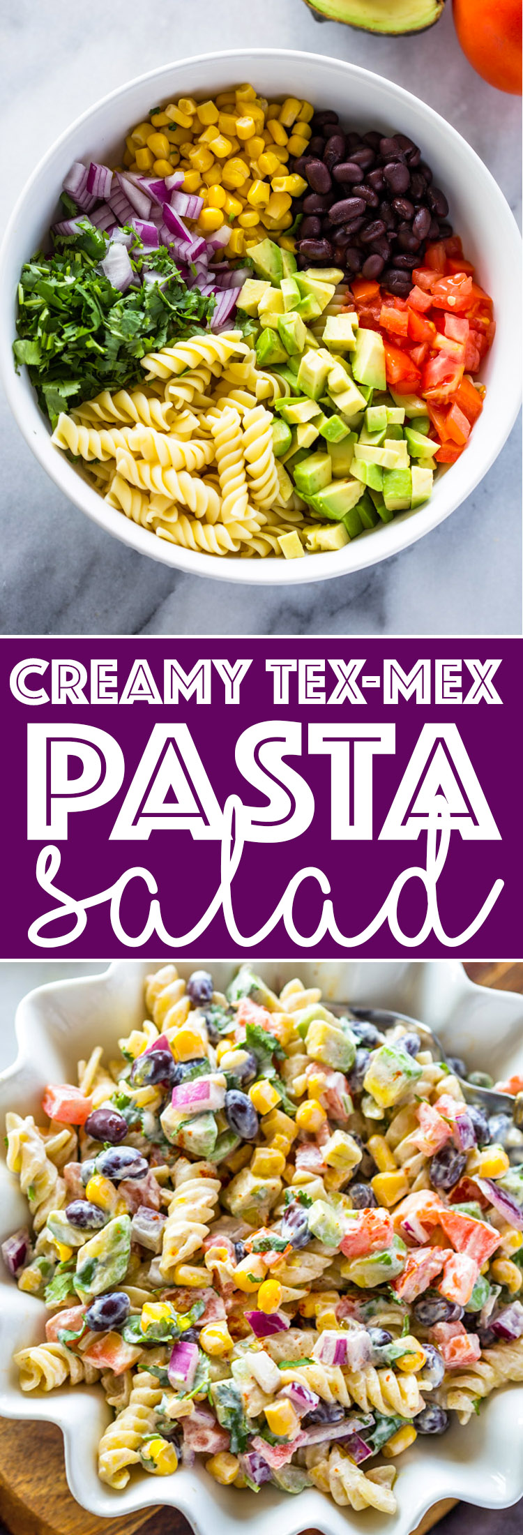 Creamy Tex-Mex Pasta Salad