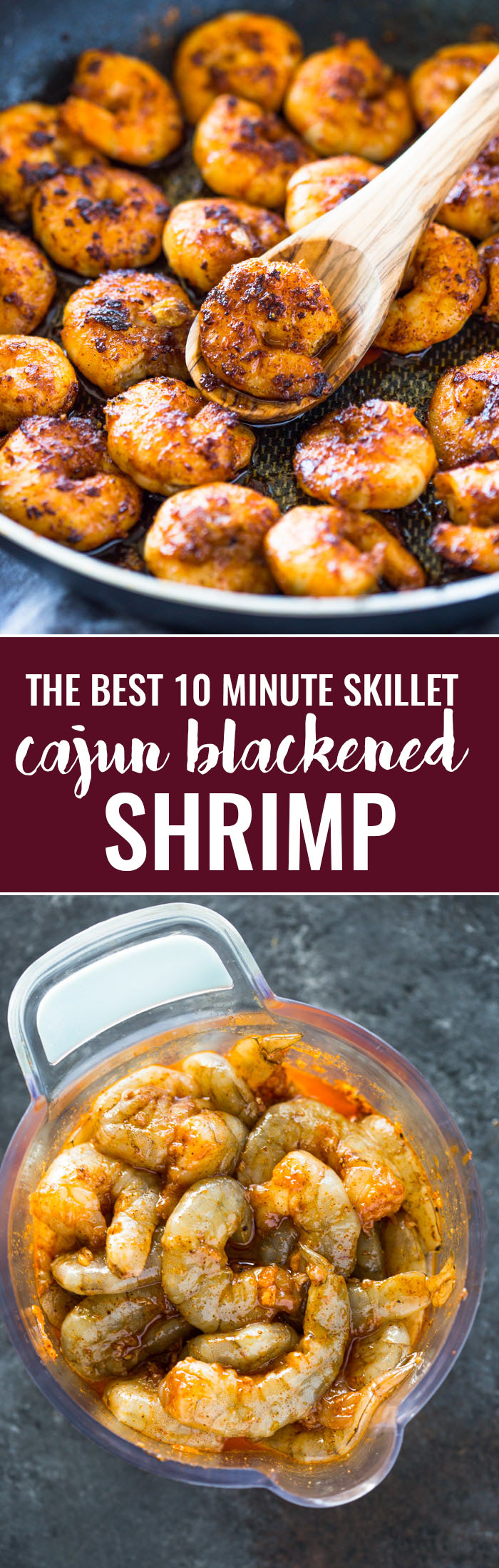 The Best 10 Minute Cajun Blackened Shrimp