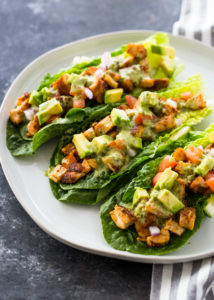 Chicken Taco Lettuce Wraps (Low-Carb , Paleo, Keto)