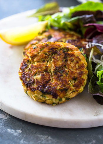 Cilantro Jalapeno Tuna Cakes | Gimme Delicious