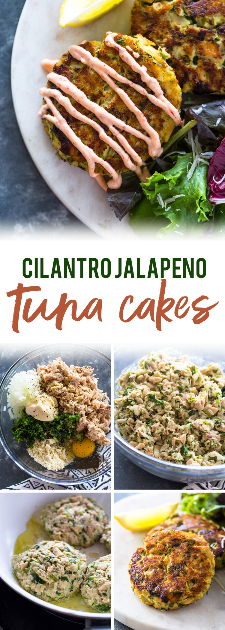 Cilantro Jalapeno Tuna Cakes