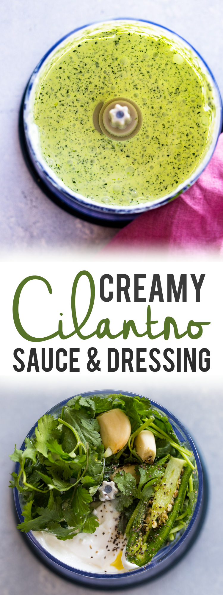 Creamy Cilantro Sauce & Dressing 