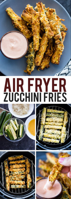 Air Fryer Zucchini Fries (Low Carb – Keto) | Gimme Delicious