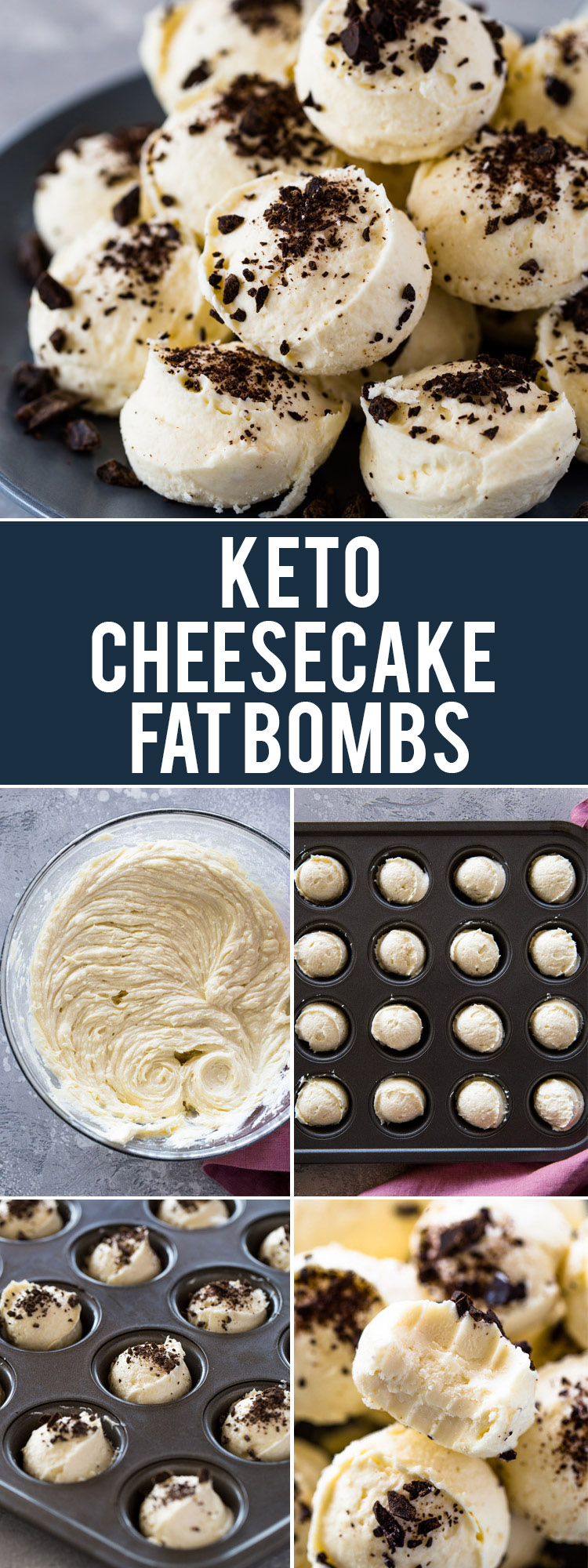 Keto Cheesecake Fat Bombs | Gimme Delicious