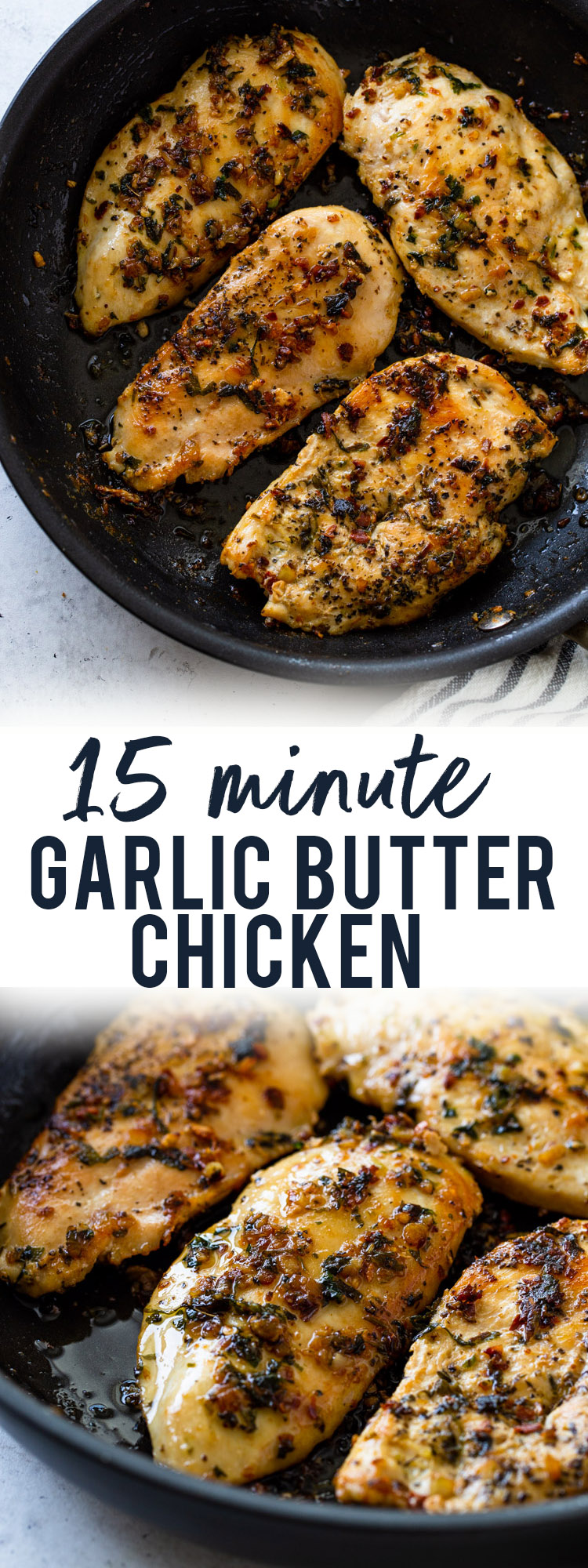 15 Minute Garlic Butter Chicken (Keto)