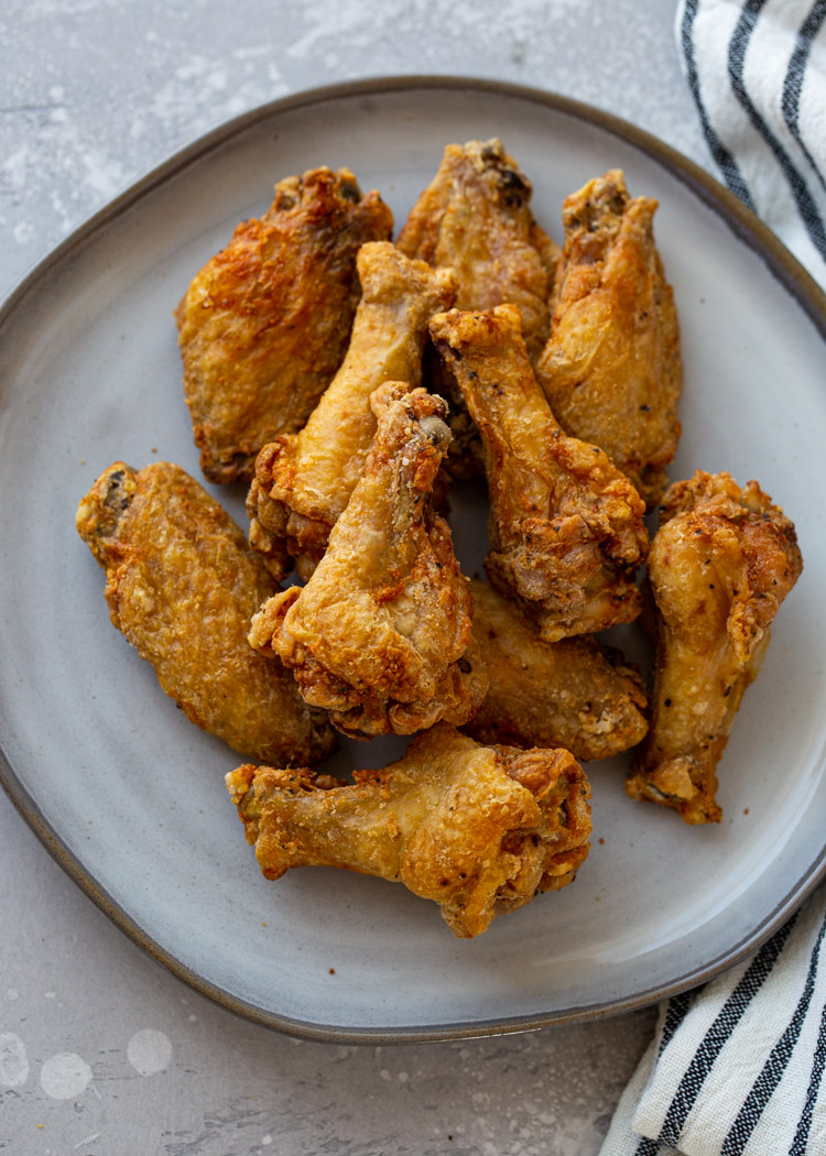 Crispy Air Fryer Chicken Wings 3 Ways Gimme Delicious