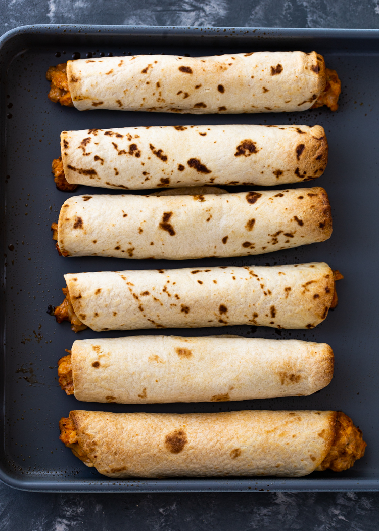 Chicken Taquitos (Baked or Air-Fryer)