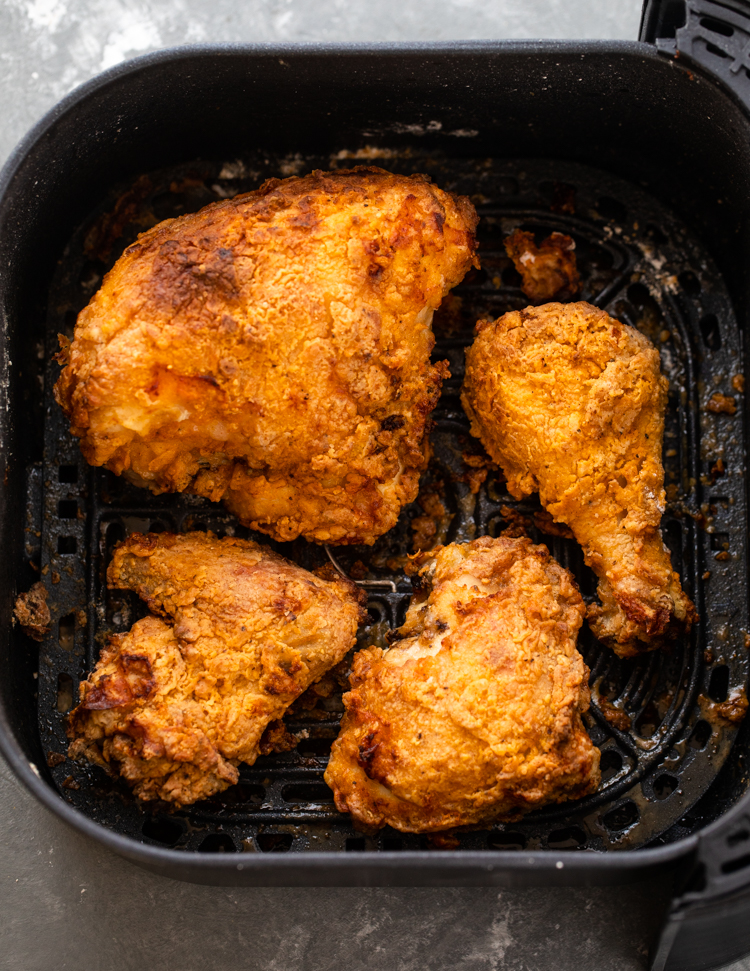 Air Fryer Fried Chicken | Gimme Delicious