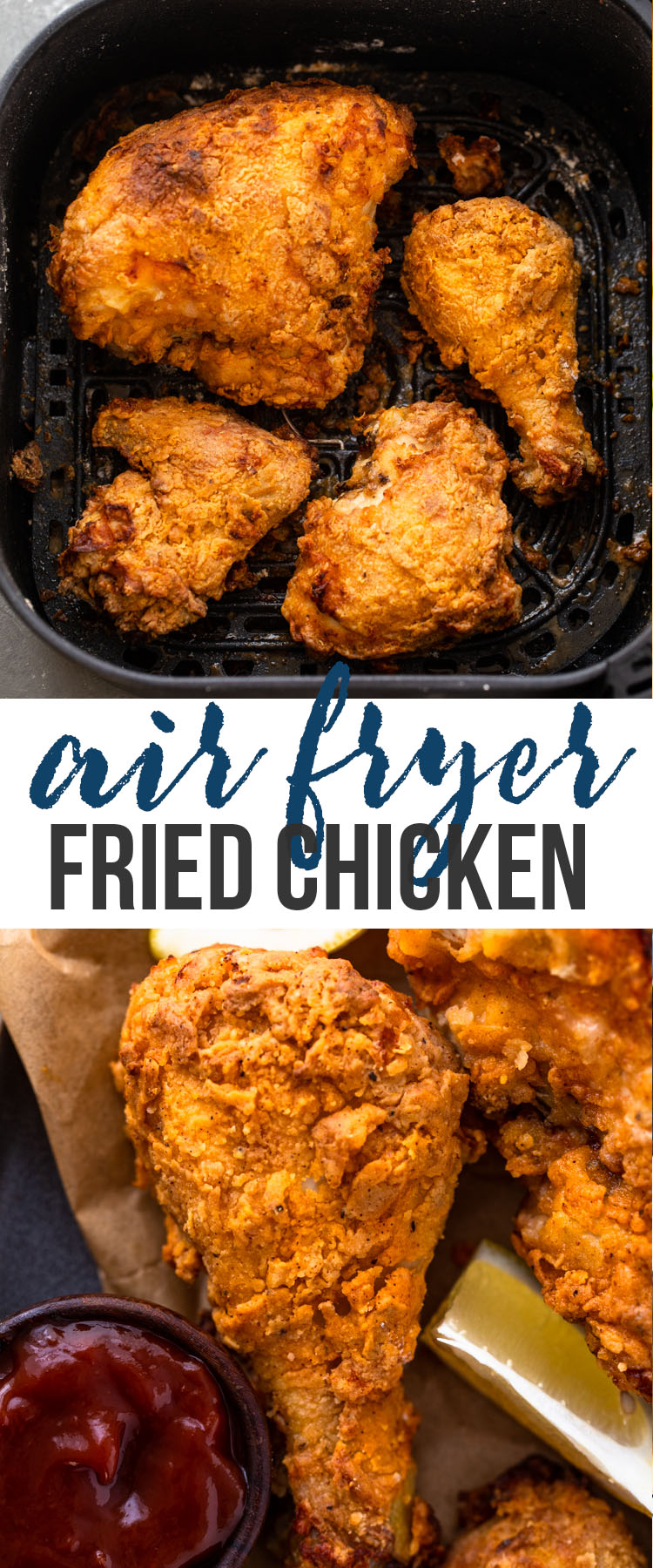 Spicy buttermilk Air Fryer Fried Chicken