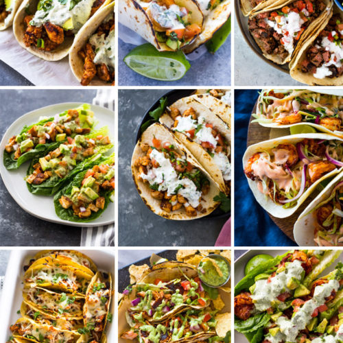 Top 10 Must Try Taco Recipes (30 Minutes or less!) | Gimme Delicious