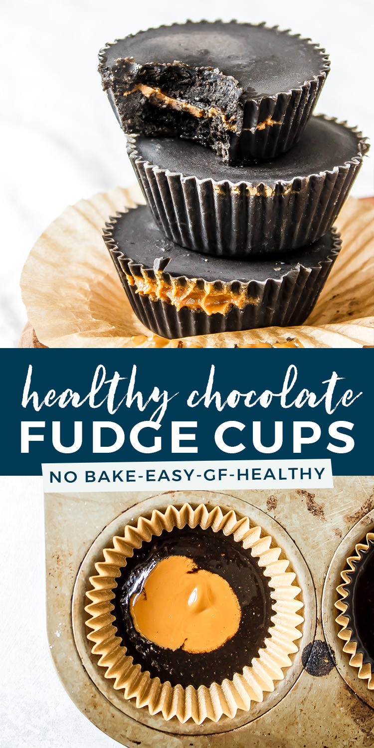Healthy Chocolate Fudge Cups