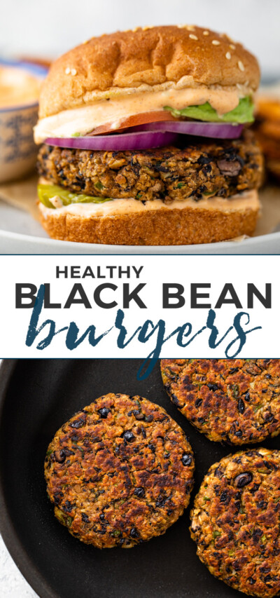 Healthy Black Bean Burgers | Gimme Delicious