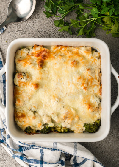 Creamy Tuna Broccoli Casserole | Gimme Delicious