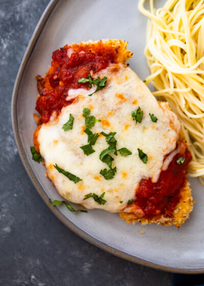 Baked Chicken Parmesan | Gimme Delicious