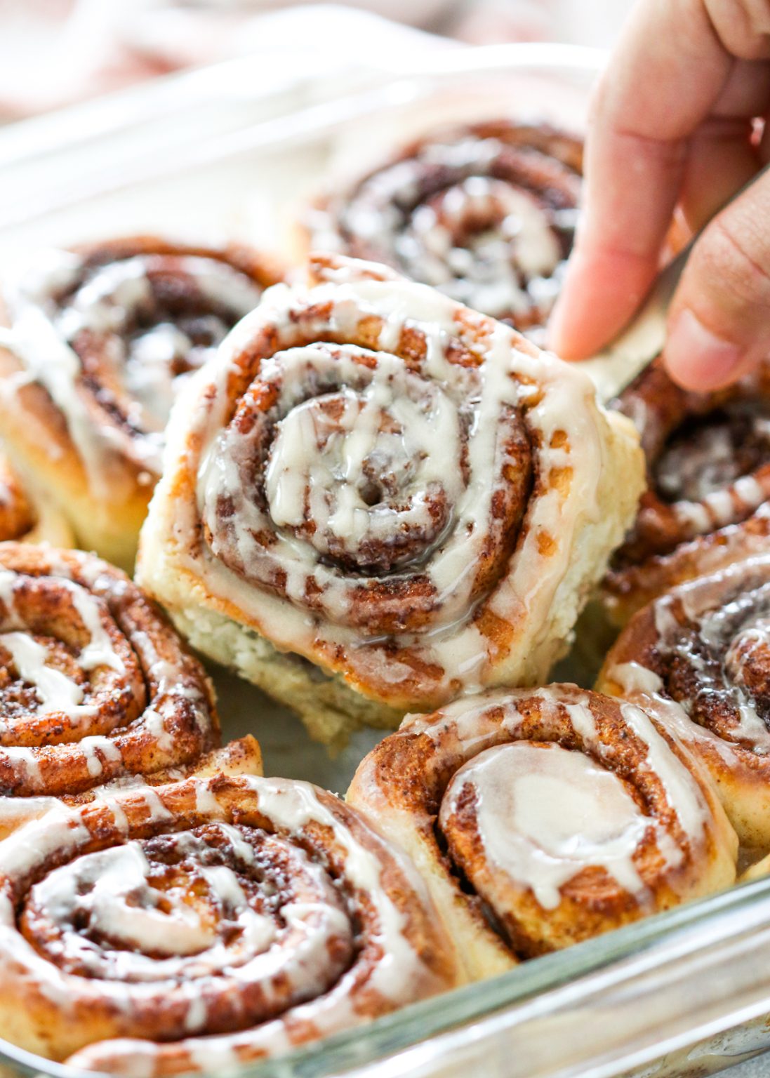 No Yeast Cinnamon Rolls Gimme Delicious