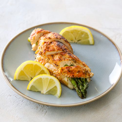 Asparagus Stuffed Chicken 