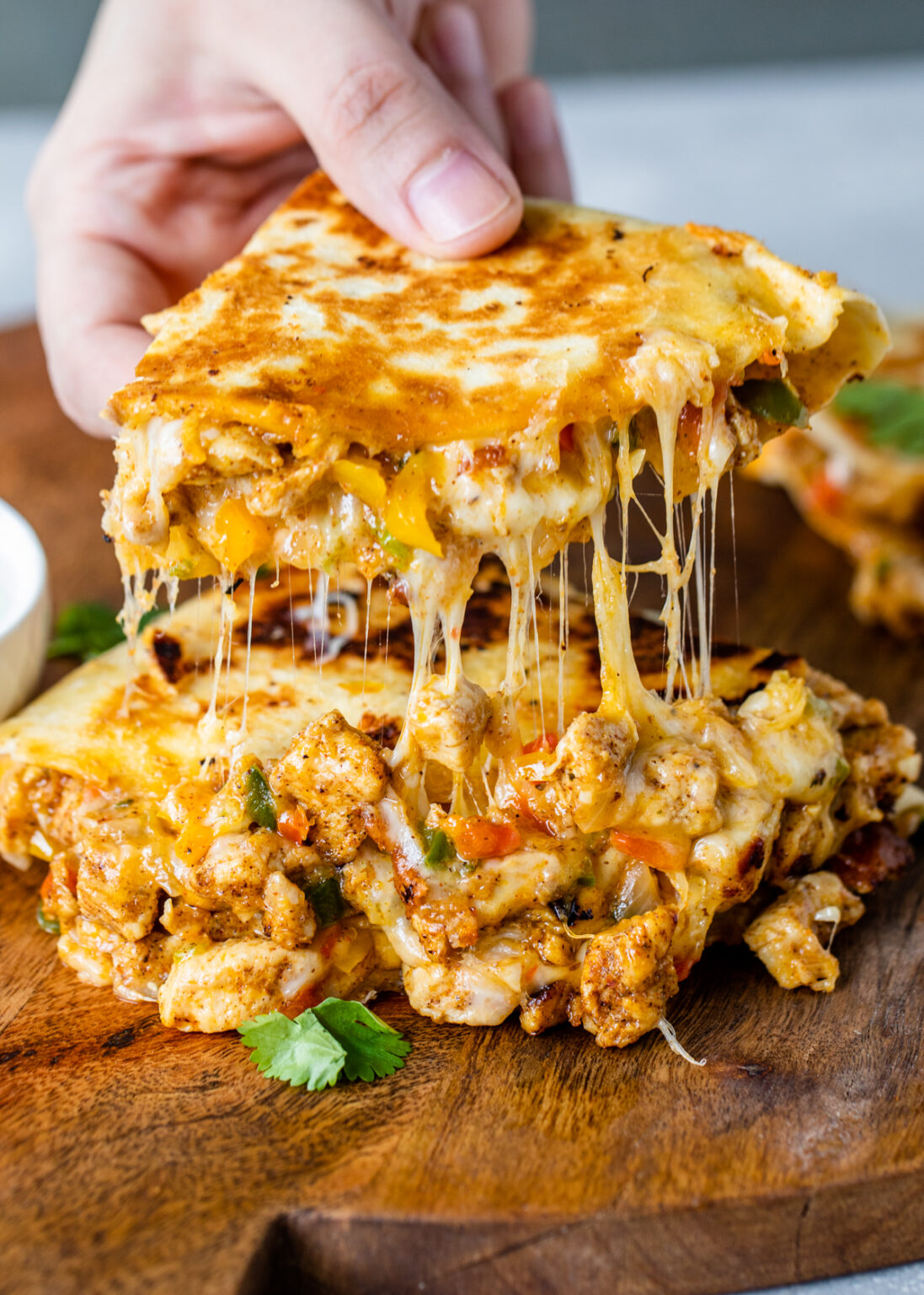 Chicken Quesadillas Gimme Delicious