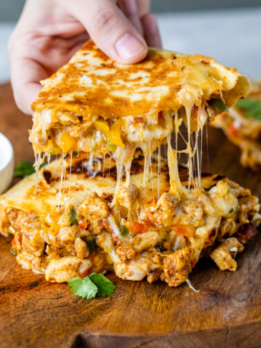 Chicken Quesadillas | Gimme Delicious