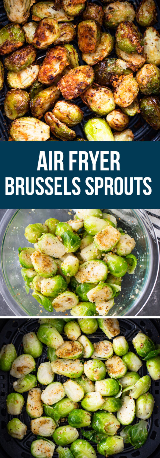 Air Fryer Brussels Sprouts | Gimme Delicious