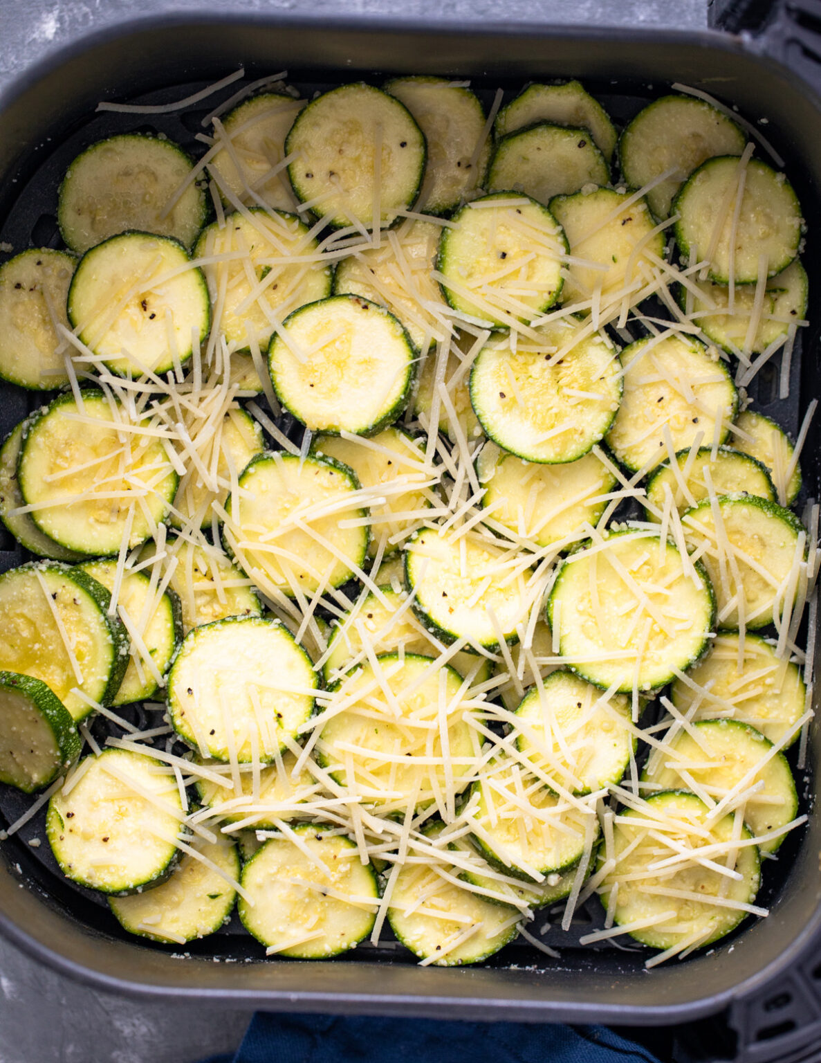 Air Fryer Zucchini Parmesan Crisps Gimme Delicious