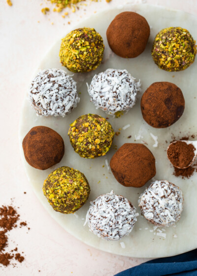 2 Ingredient Chocolate Avocado Truffles | Gimme Delicious